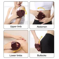 Brosse méridienne universelle en Silicone, outil de Massage des jambes, beauté du corps, cinq éléments, dragage, soins de santé, équipement de grattage 6