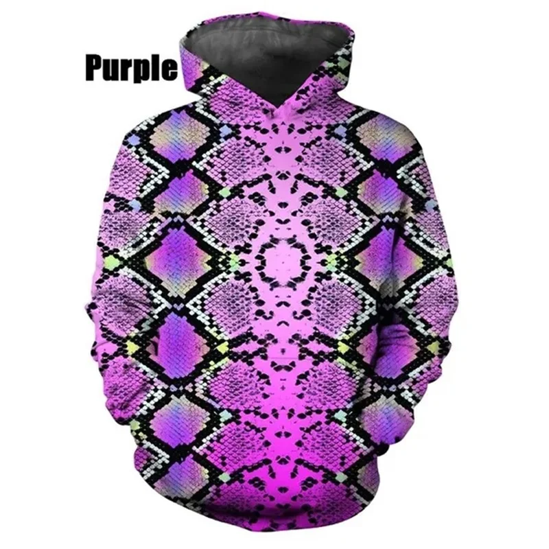 thumbnail image 1 of Sudadera con capucha para hombre con estampado 3D de piel de serpiente, sudaderas para hombre y mujer, sudaderas informales de talla grande con estampado, sudaderas con capucha, camisetas de calle, 1 of 5