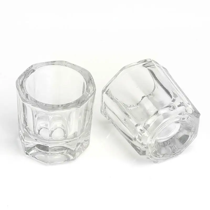 Manicure Tools Crystal Glass Acrylic Powder Liquid Cup