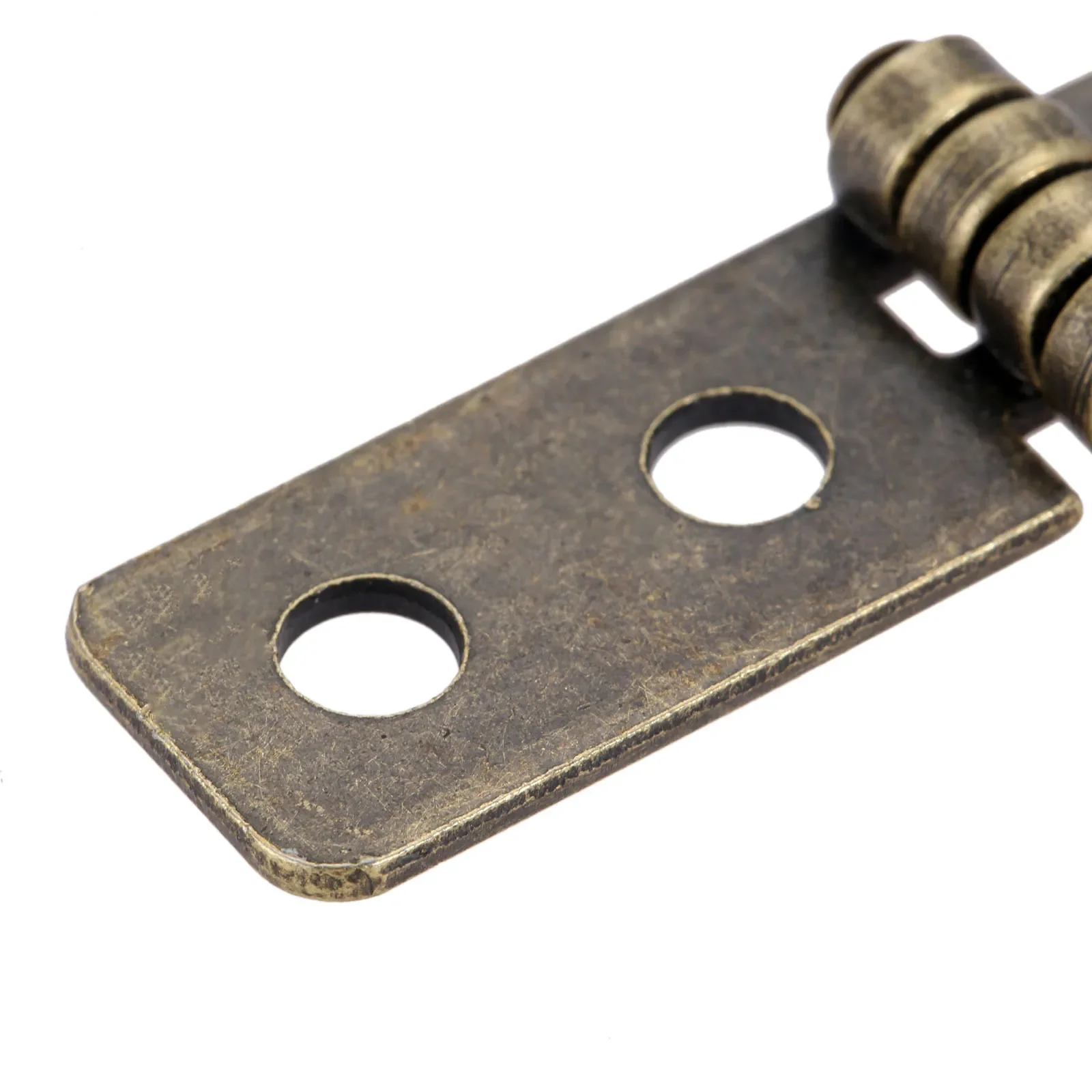 Description Picture 5 of item2Pcs Antique Bronze Rectangle Hinges Furniture Connector Box Hinges with Screws for Drawer Cabinet Door Luggage Jewelry Wood Box