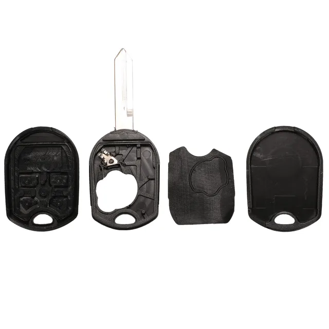 Jingyuqin Remote Car Key Shell 3/4/5 BTN Fob สำหรับ Ford Edge Explorer Ranger Expedition Mustang Escape Taurus Mazda tribute 3