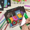 DIY Cartoon Magic Transfer Painting Crafts for Kids Arts and Crafts Toys Children Creative Educational Learning Drawing Toys 2