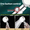 Propeller Shower Head Rainfall High Preassure Water Saving Bathroom Accessary Pressurized Nozzle Universal Adaptation 4