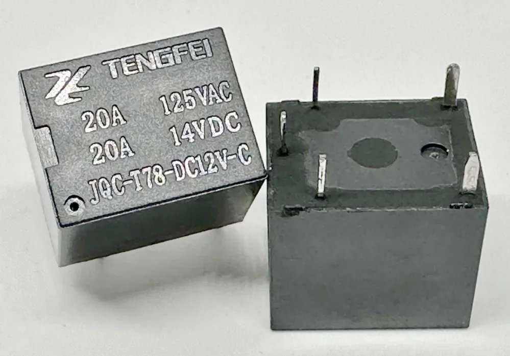 New JQC-T78-DC12V-C (T78C-12V) Relay 5pins