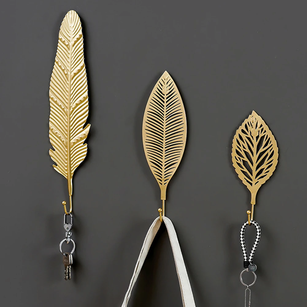Decorative Metal Hooks Hanging Metal Clothes Hanging Hook Hook Storage Home Decor Key