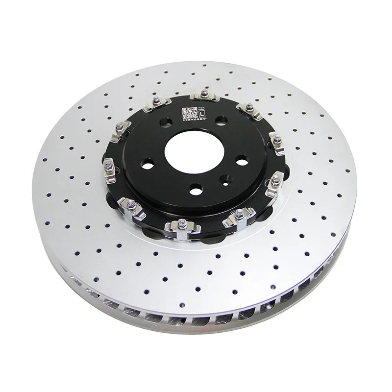 Auto Car High Carbon Alloys Combination Brake Rotor for Audi Q7 Porsche Cayenne VW Touareg 7L6615301E 7L6615301K 7L8615301