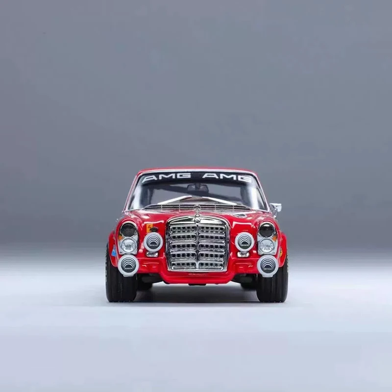 다이캐스트 1/64 스케일 300SEL No.35 페인트 합금 자동차 모델 장식품 기..