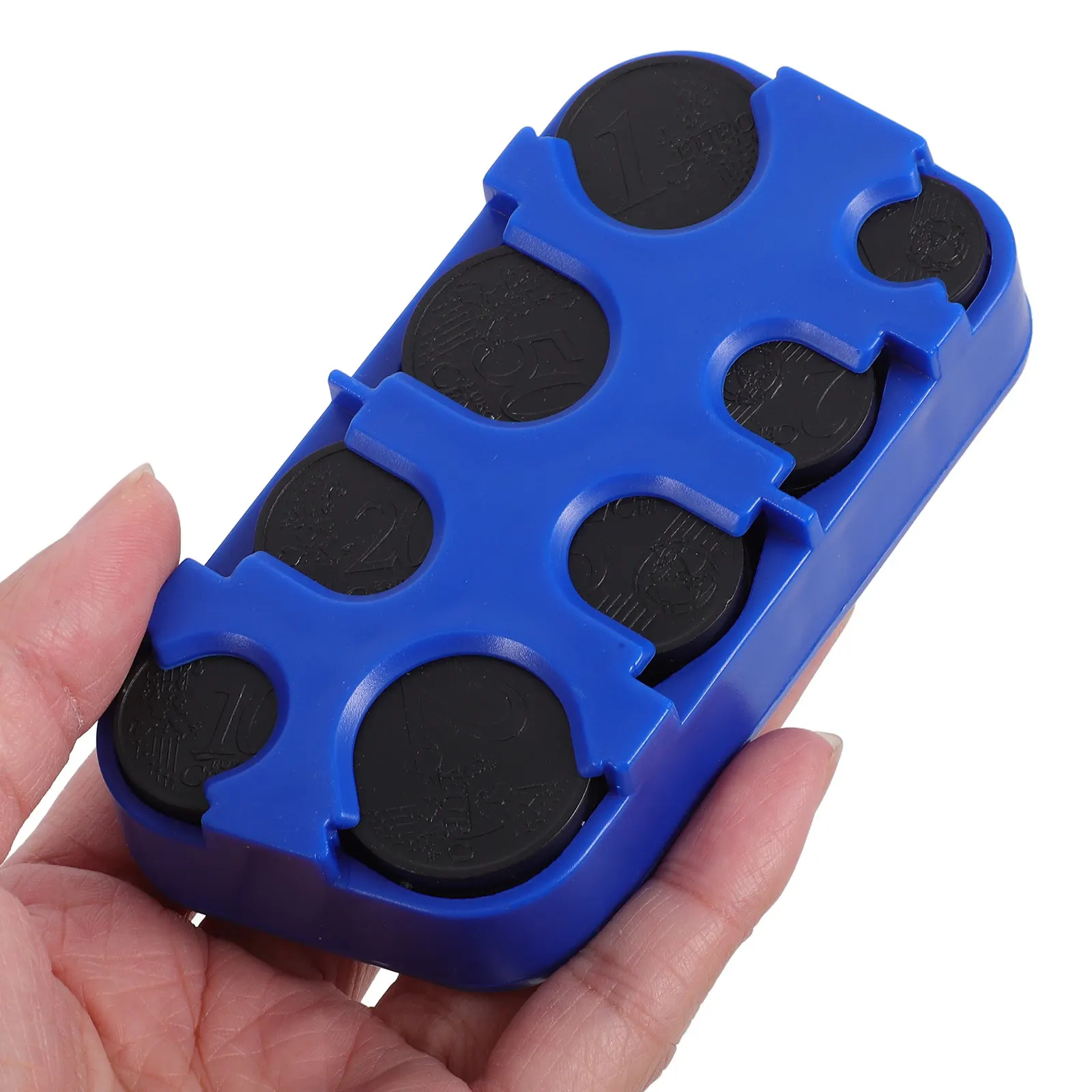 휴대용 동전 보관함 대용량 방수 정리함 자동차 및 가정용 소형 동전 진열 케이스