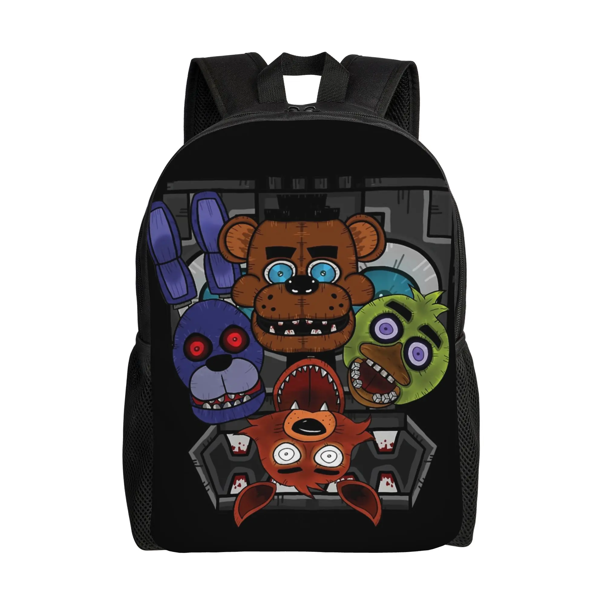 Foxy FNAF It's Me Cool Backpack - Stylish Canvas Daypack for School, Travel & Adventure