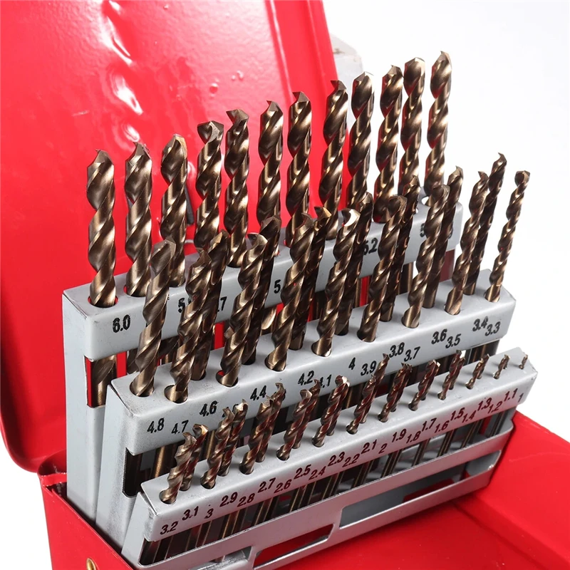 Set Drills Stainless Steel Drill Bits Stainless Steel Cobalt Drill