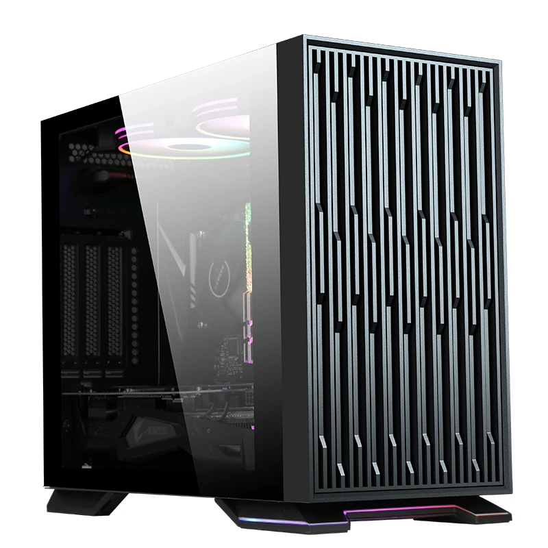 SAMA IS01 чехол для компьютера шасси ПК системная плата ITX/поддержка ATX Power 240 мм