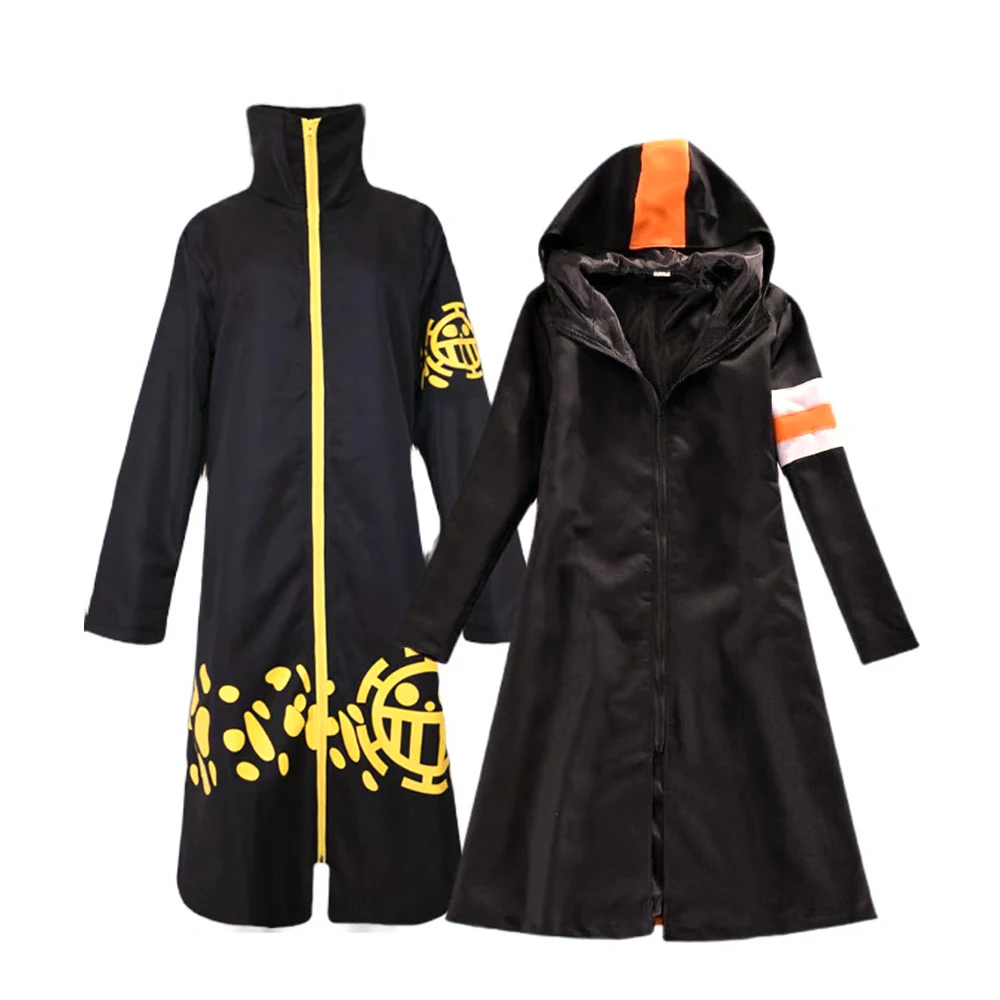 Anime One Piece Trafalgar D Water Law Cortavientos Largo Para Hombre 