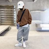 5-14 Years Teenager Boys Clothing Sets Spring Autumn New Fashion Letter Sweatshirt + Pants 2Pcs Tracksuit Suits For Kids Clothes 5