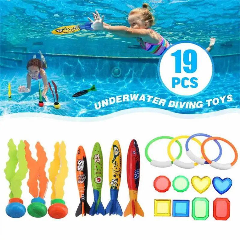 

Kids Plants Toy Sports Swimming Pool Octopus Shape Diving Training Toys Children Summer Play Gifts Random Color