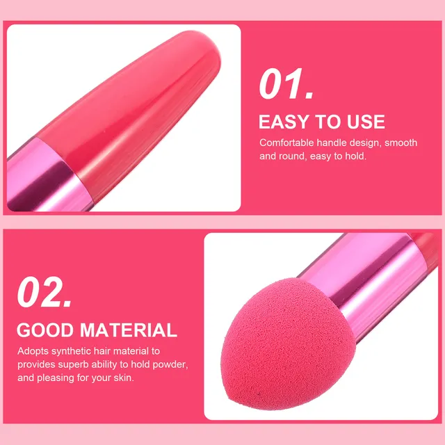 Makeup Sponge Set (3 Pieces) – Even Application of Foundation, Concealer and Powder | Professional Finish