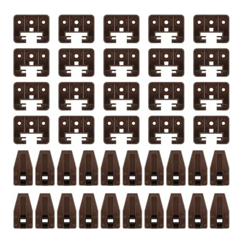 20Set Drawer Slides And Guides Drawer Replacement Part Undermount Slides Stopper For Center Mount Durable