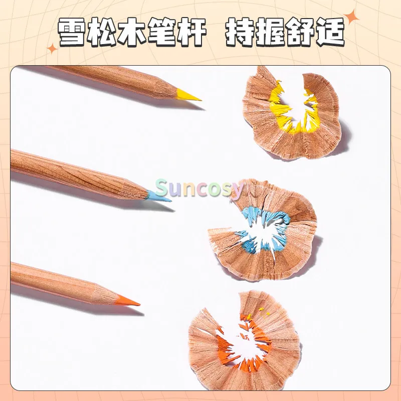 마르코 르누아르 유성 수용성 색연필 세트 - 예술가용 72색, 전문가용 - 48색 및 36색 색연필 포함