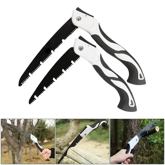 Gardening Portable Saw Secateurs Outdoor Logging Folding Hand Saw For the Garden Multifunctional Pruner Grip Tok Foldable Tools 5