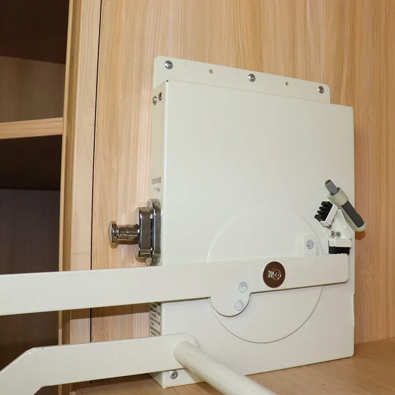Cabinet double-layer damping lift basket lift, hanging cabinet wardrobe drop-down rack rack