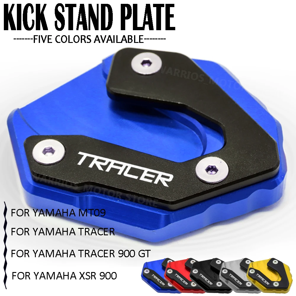 

For YAMAHA TRACER TRACER 900 GT MT09 XSR900 2014-2021 2018 2019 2020 Motorcycle Kickstand Plate Side Stand Pad Enlarger