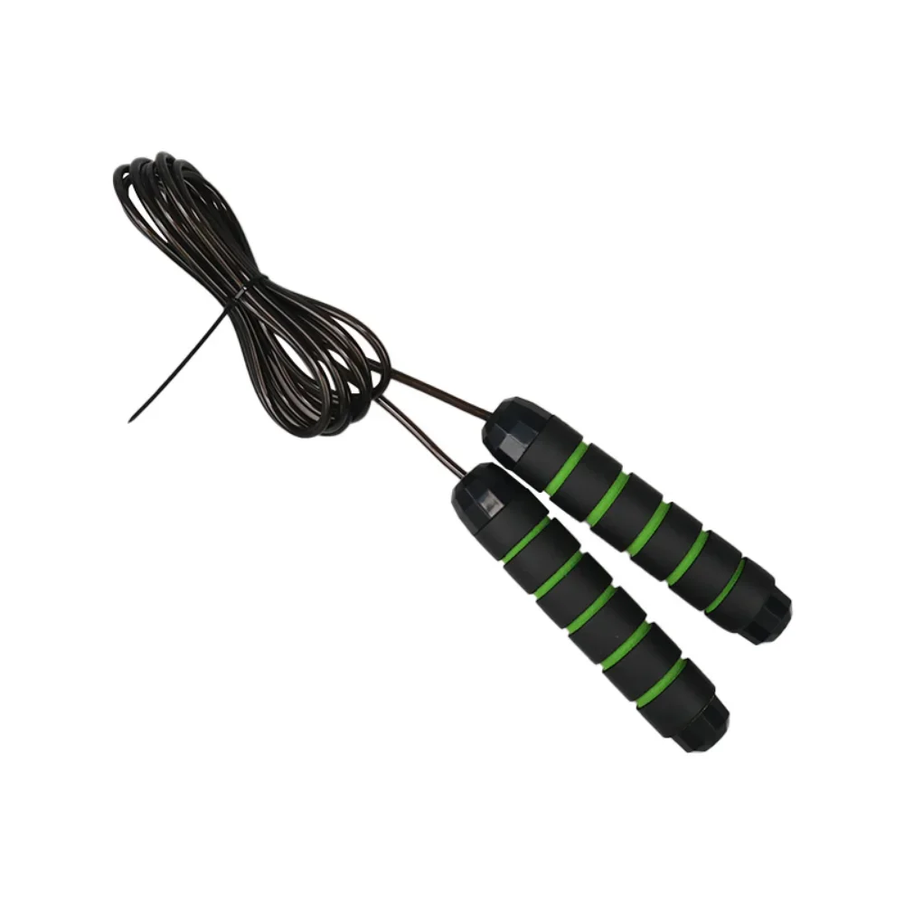 Jump Ropes Tangle-Free Rapid Speed Jumping Rope Cable with Ball Bearings Steel Skipping Rope Gym Fitness Home Exercise Slim Body jump rope