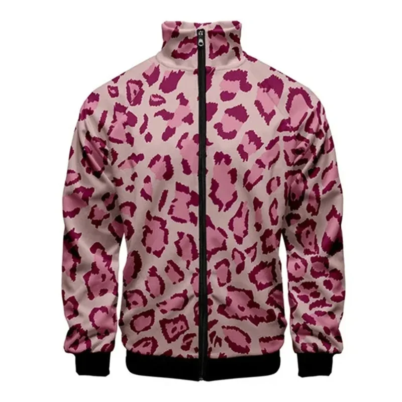thumbnail image 1 of Chaqueta con cremallera de piel de serpiente y tigre con estampado 3D para hombre, abrigo de manga larga con estampado de animales geniales, chaquetas holgadas con personalidad, ropa de calle, 1 of 5