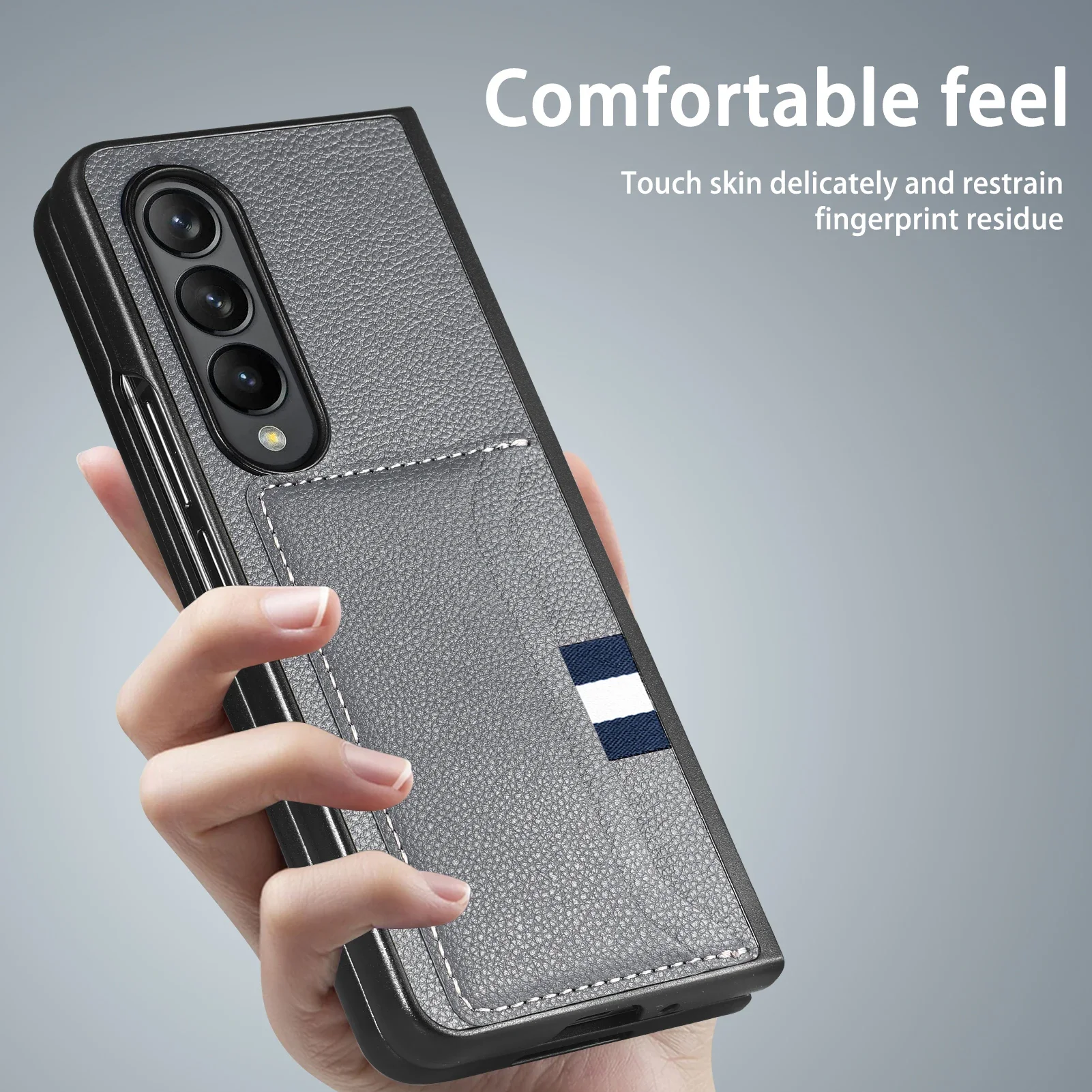 fold7 fold6 Fold4 Fold3 Fold2 fold5 Card Slot Leather Phone Accessories ...