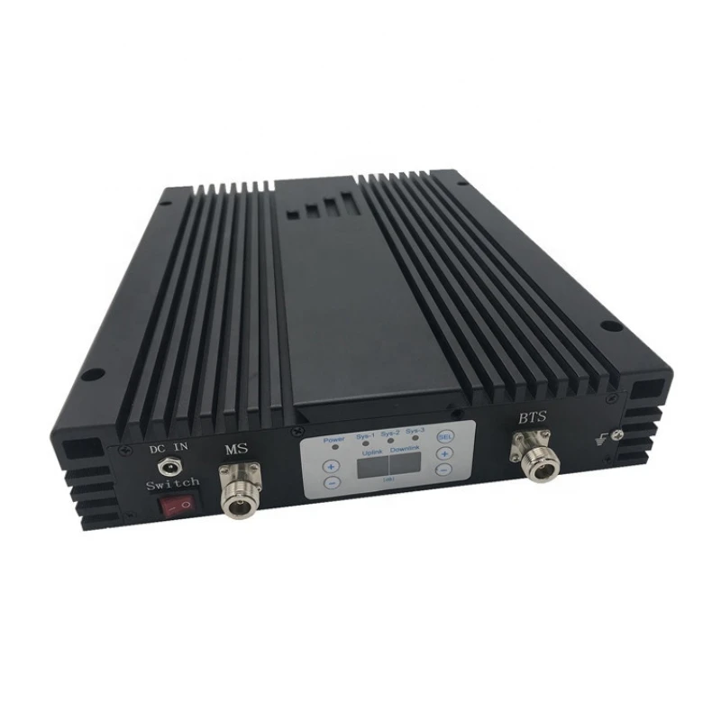 

Large Coverage 33dBm Powerful 80dB High Gain Dual Band Signal Repeater Phone LED Display 2G 4G Booster 850 AWS 1700