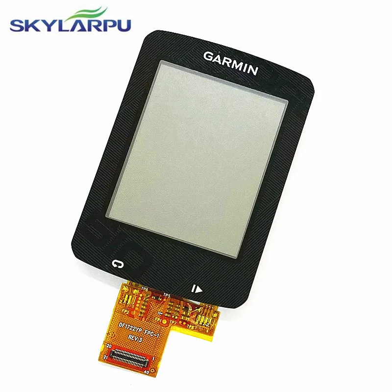 Skylarpu Tela Lcd com Touch Screen Digitalizador Cronômetro de Bicicleta Gps sem Moldura Frontal Apto para Garmin Edge 510edge 510j