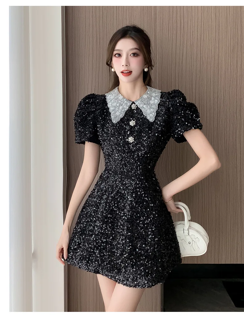 chinese dress ladies Amazon.com: vintys Sparkly Tight Mermaid Sequins Prom Dresses for Women  Black Modest Long Sleeves High Back Formal Evening Gown with Slit 0 :  Clothing, Shoes & Jewelry