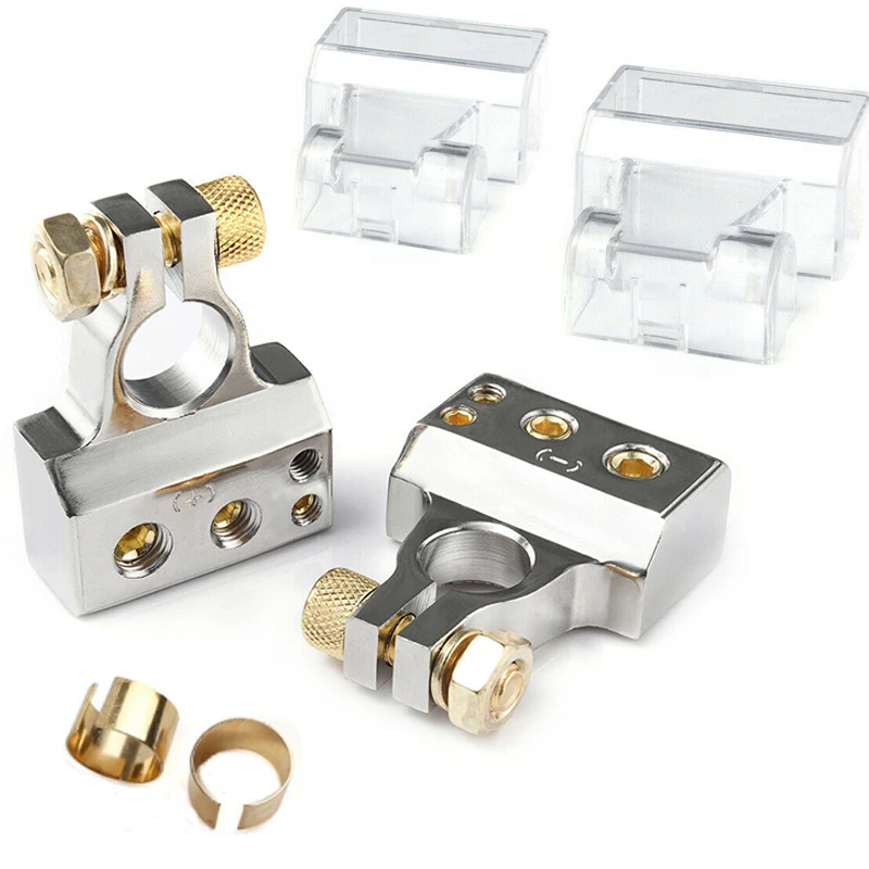 2/4/8/10 AWG Car Terminals Clip Professional Automobile Audio Terminal Connectors Kit Universal Auto Parts Tools Set Hot