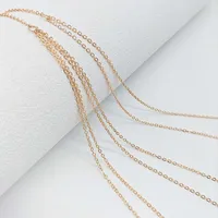 Fashion Gold Color Double-Layer Thin Chest Chain for Women New Simple Metal Shiny Chain Waist Chain Bikini Body Jewelry Gifts 5