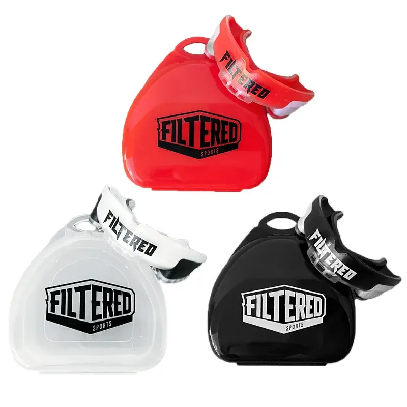 Filtered Sports Adult Sports Mouthguard Muay Thai Boxing Teeth Protection Mma Rugby Fight Training BracesFighting Mouth Guard - Image 5