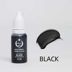 Vibrant 20 - Color Tattoo Ink Set for Professional Permanent Makeup and Microblading (Black)