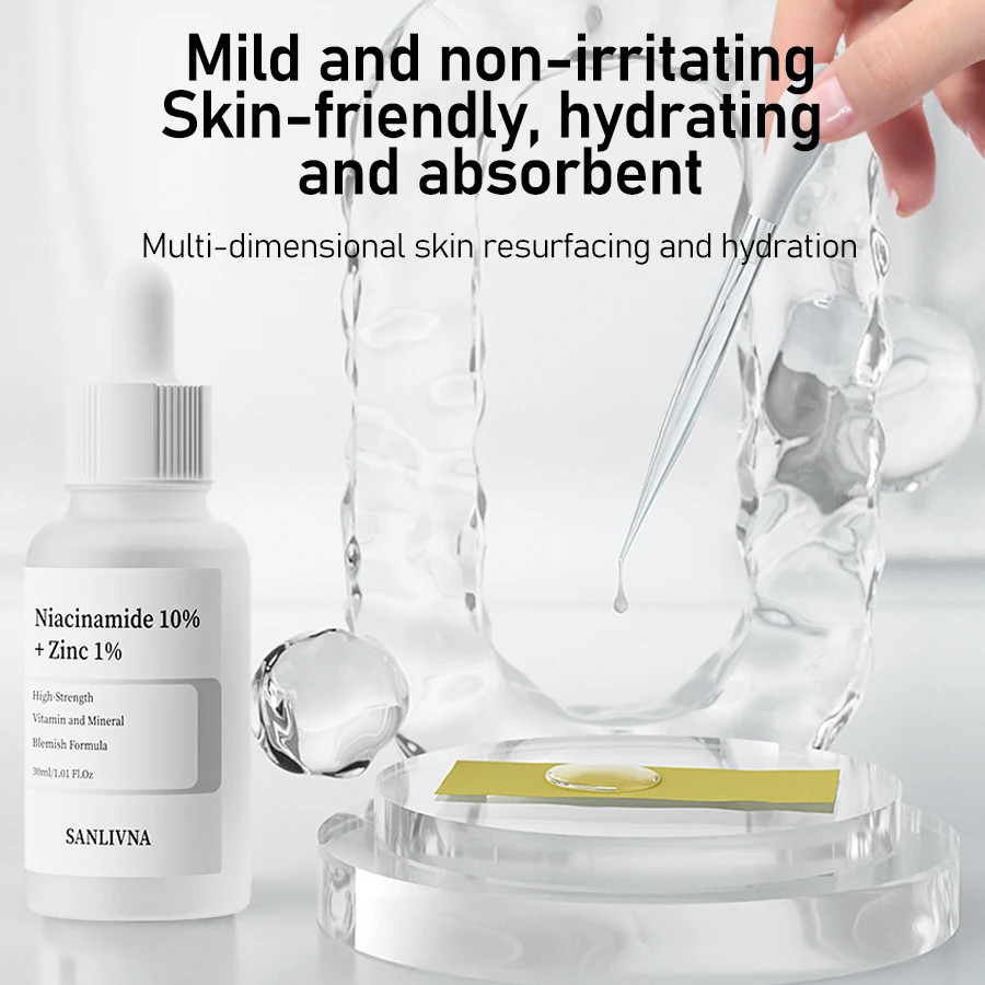 AHA 30% + BHA 2% hexapeptide stock solution 10% essence face shrink pores exfoliation moisturizing repair face 30ML 4