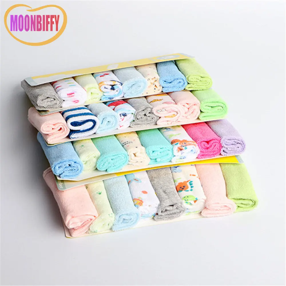 2023 New 8Pcs/set 100 Cotton Newborn Baby Infant Newborn Bath Towel