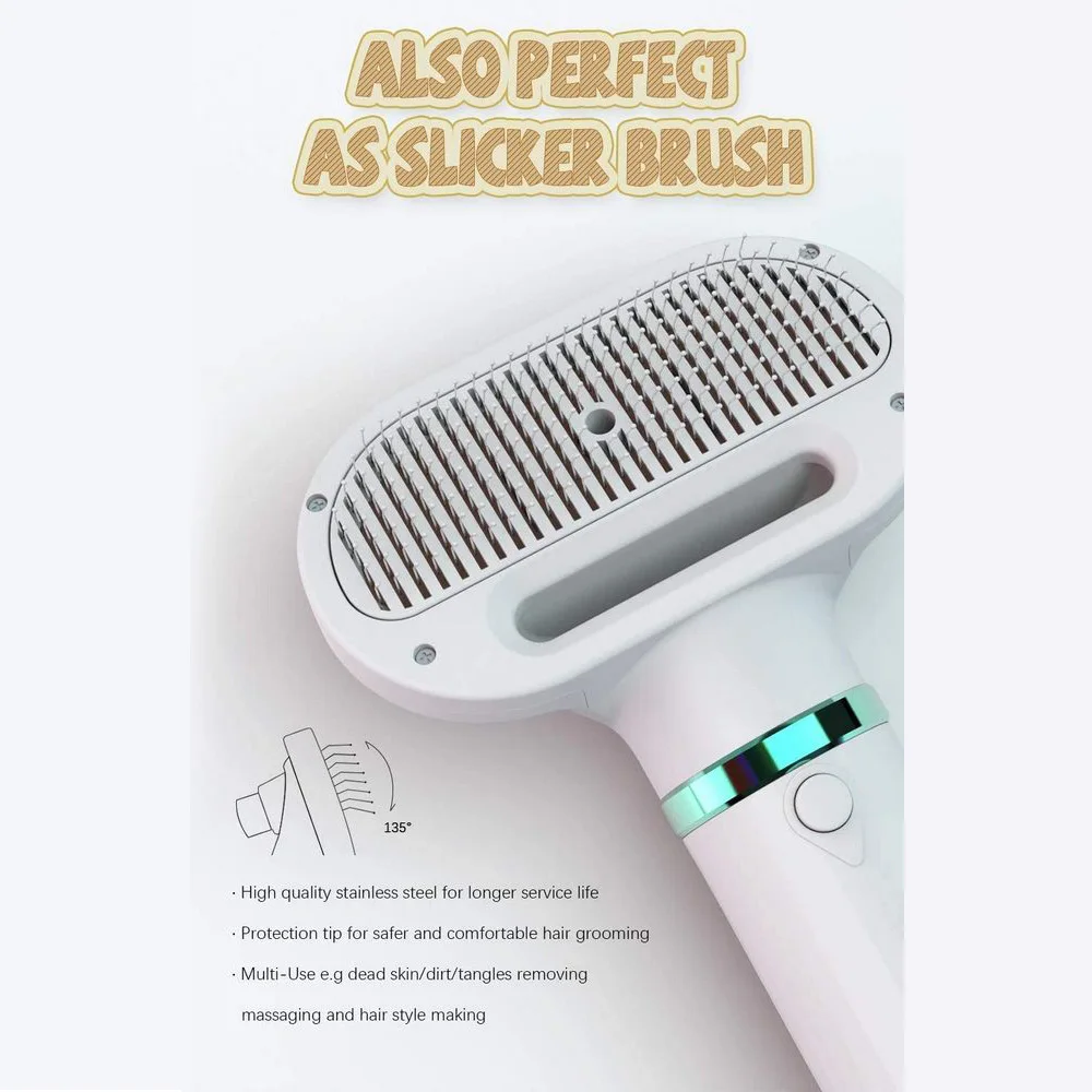 Pet Hair Dryer Dog Grooming Hair Dryer Adjustable Temperature Pet Supplies