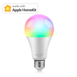 Smart Dimmable LED Light Bulb with Voice Control and Color Changing Features (E27 9W)