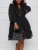 Women's Plus Size A Line Dress Solid Color V Neck Long Sleeve Spring Summer Work Casual Knee Length Dress Daily Date Dress 1