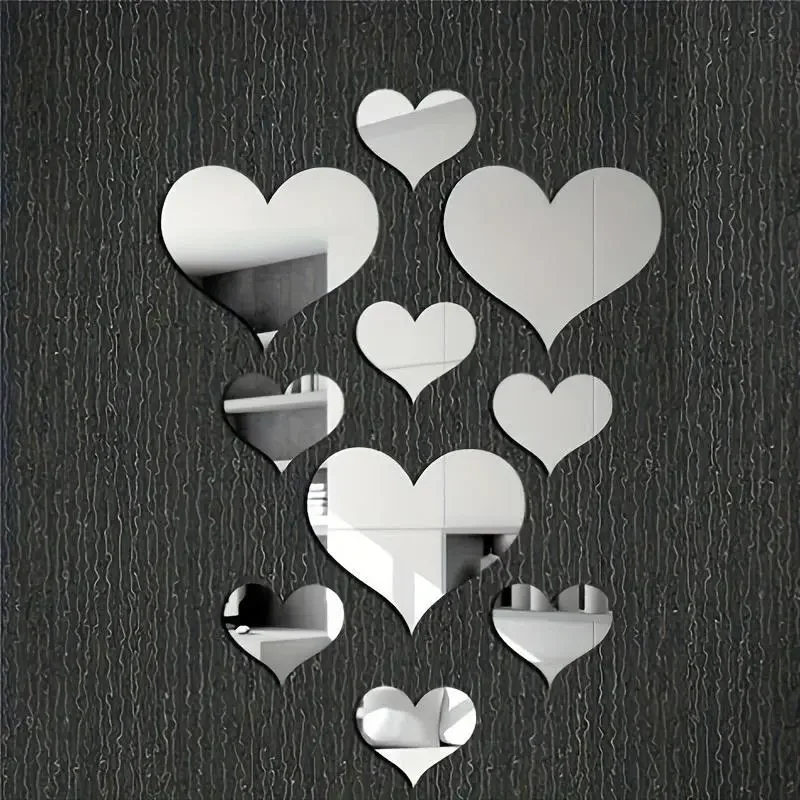 3D Love Hearts Wall Sticker 6