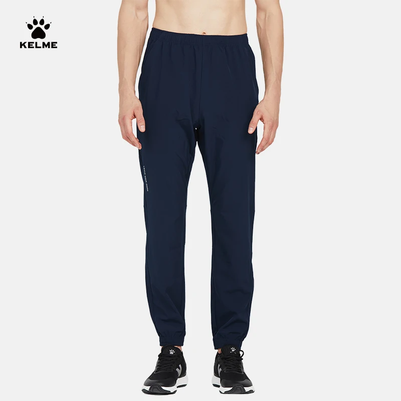 Kelme Men's Football Training Sports Pants Woven Breathable Ninth Pants