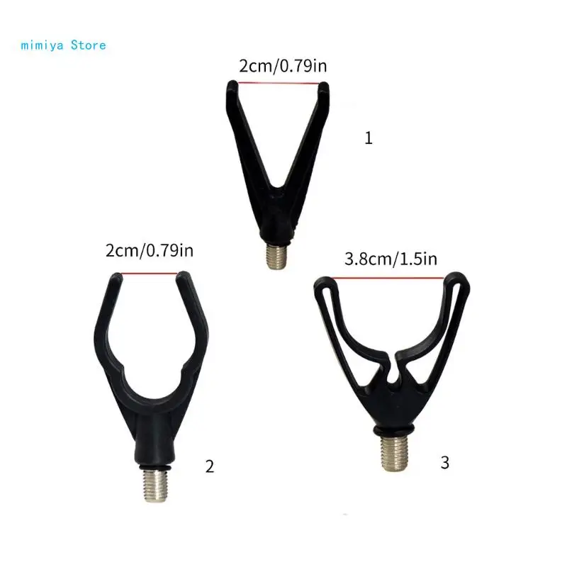 Fishings Rod Rest Head Plastic Rack Head for Carp Fishings Rod Support