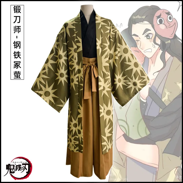 Demon Slayer Haganezuka Hotaru Cosplay Costumes Japanese kimono For A  Swordsman Full Set Anime Cosplay Anime Clothes - AliExpress