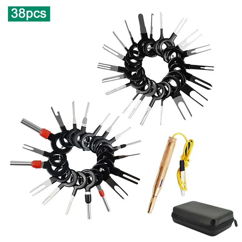 Auto Terminal Entfernung Draht Stecker Draht Crimp Stecker Extractor Automotive Kit Schlüssel Pins Reparatur Extraktion Mechanische Werkzeuge – Detail 8