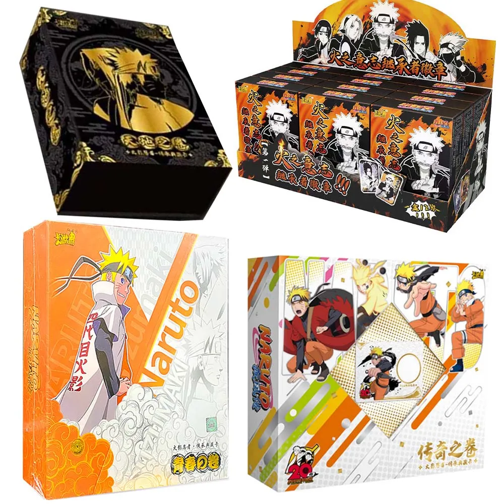 

KAYOU Genuine Naruto Card Complete Collection Series Collection Card Fight Chapter Card Pro Chapter Childrens Toy Game Card Gift