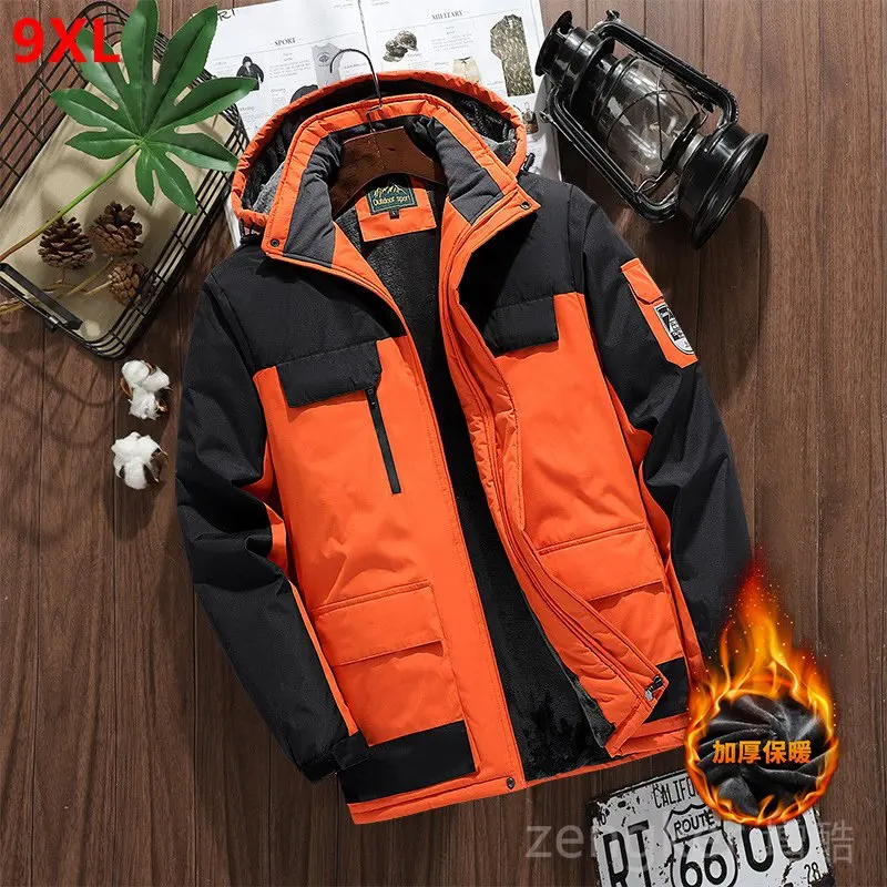 Winter outdoor jackets large size men's wild fishing suits windproof