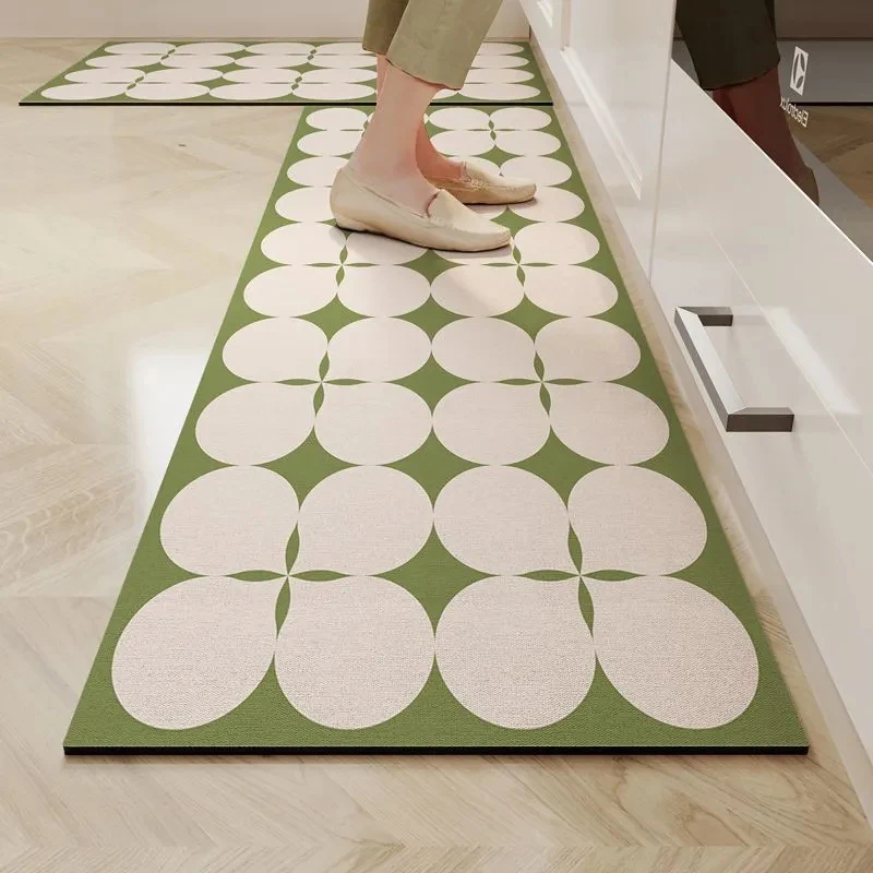 Kitchen Mats for Floor Non-slip Kitchen Long Carpet Water