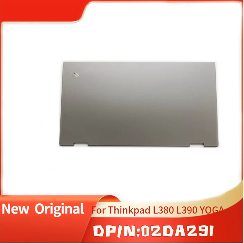 02DA291SilverBrandNewOriginalLCDLaptopBackCoverforLenovo