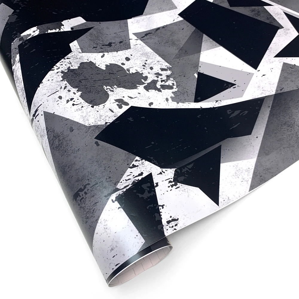 Tinte spritzen Auto Zubehör Camouflage Motorrad selbstklebende Vinyl Auto Wrap Karosserie Abdeckung selbstklebende Skateboard Wrapping Film – Detail 6