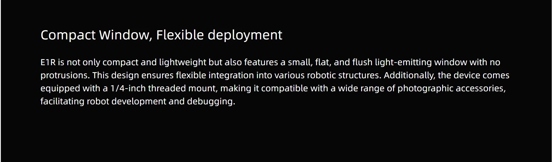 RoboSense E1R LiDAR,The First Fully Solid-State Digital LiDAR for Robots